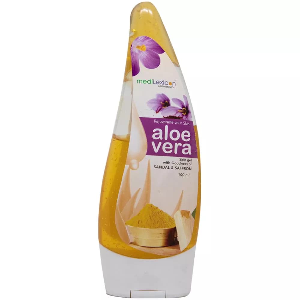 Aloe Vera Sandal Saffron Skin Gel