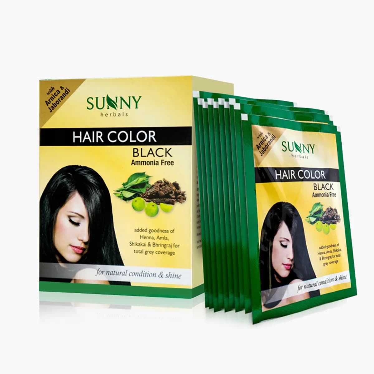 Sunny Hair Color Black With Hair Reviver