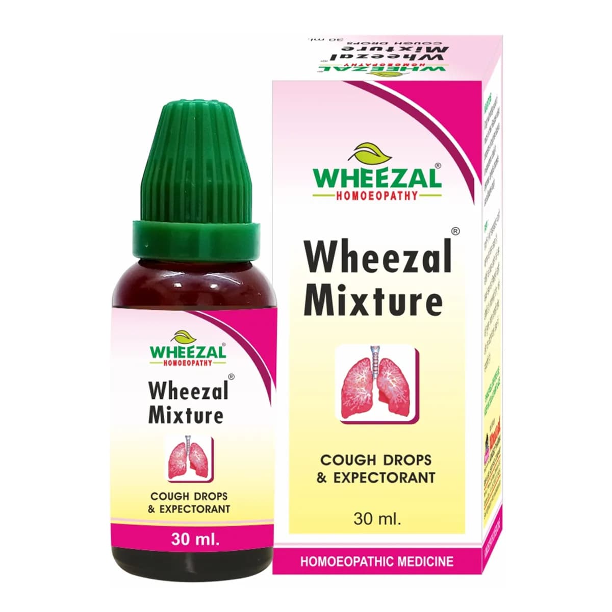 Wheezal Mixture Cough Drops