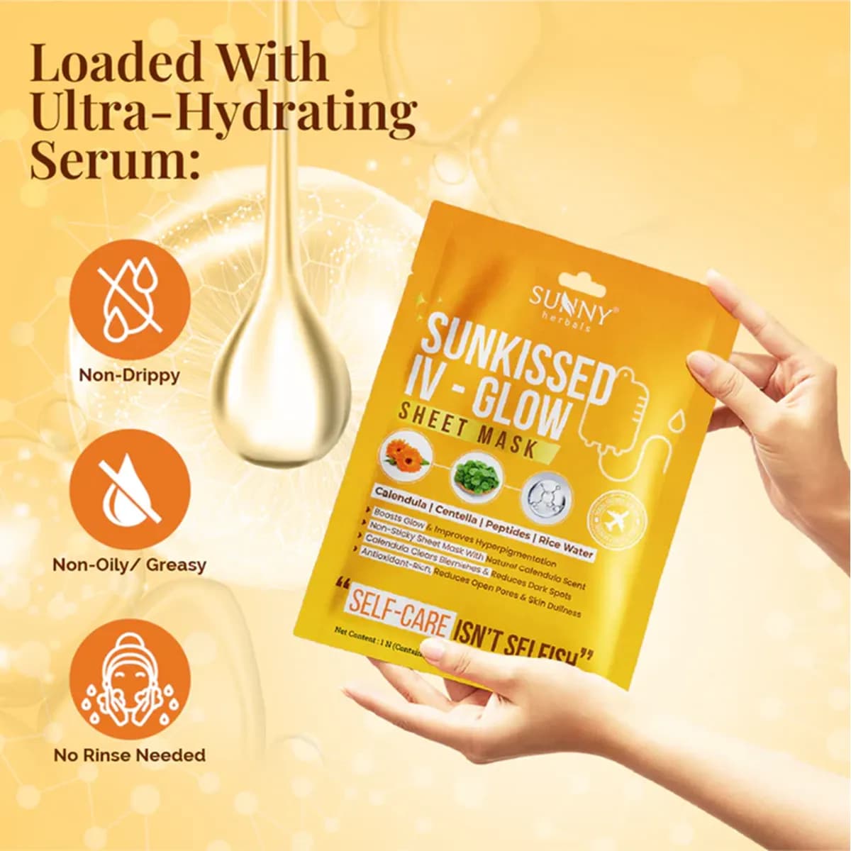 Sunny Sunkissed Iv Glow Sheet Mask 3