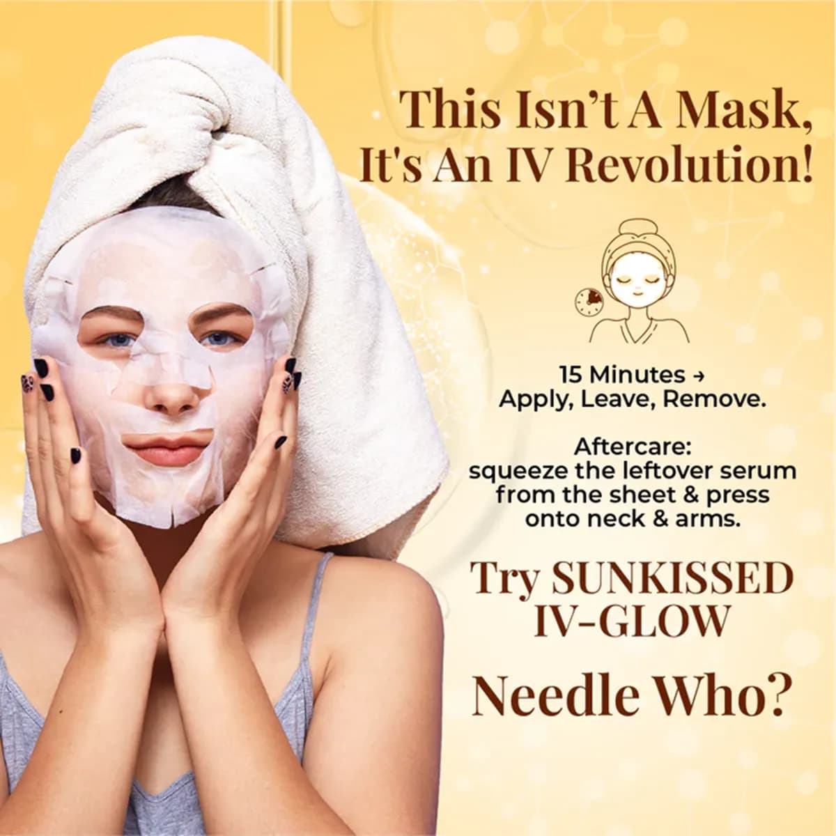 Sunny Sunkissed Iv Glow Sheet Mask 4