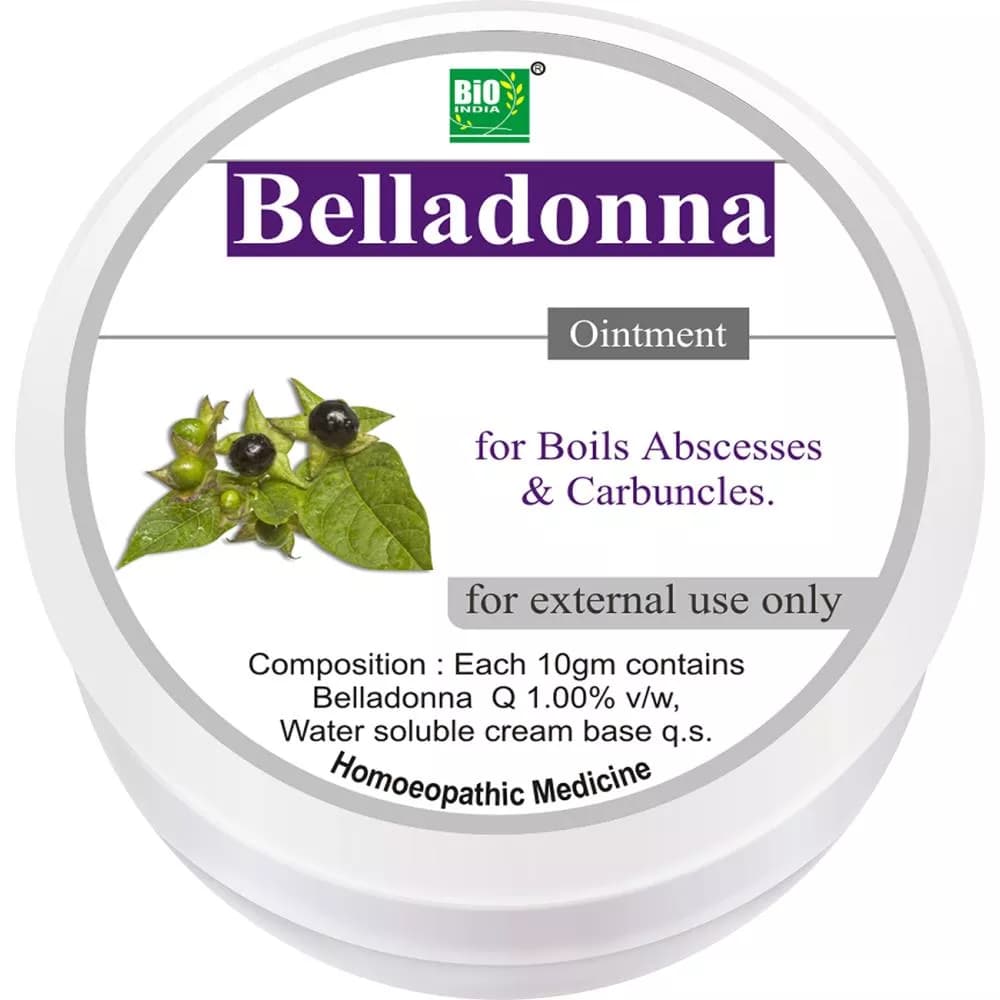 BELLADONNA OINTMENT 30 GM BIOINDIA