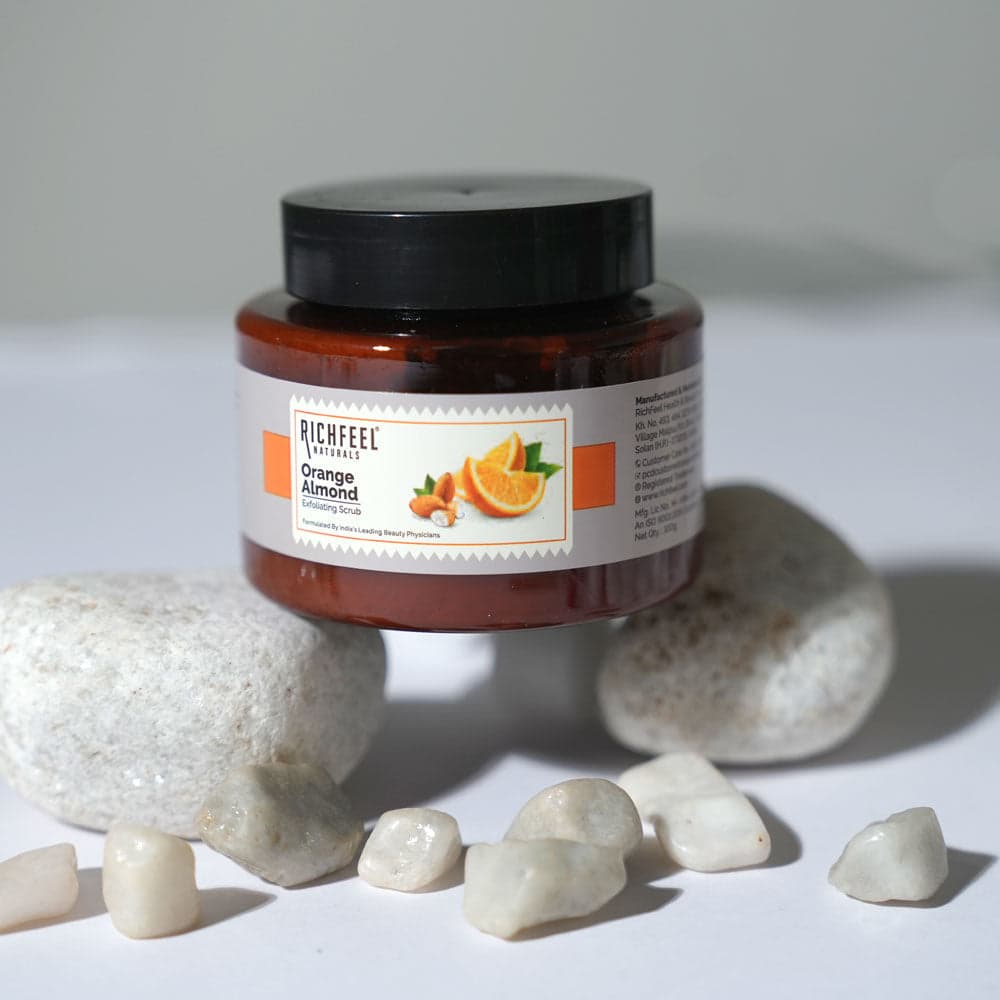 Richfeel Orange Almond Exfoliating Scrub 100 g 6