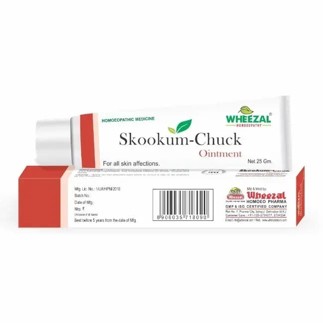 Wheezal Skookum Chuck Ointment 25 gm 5