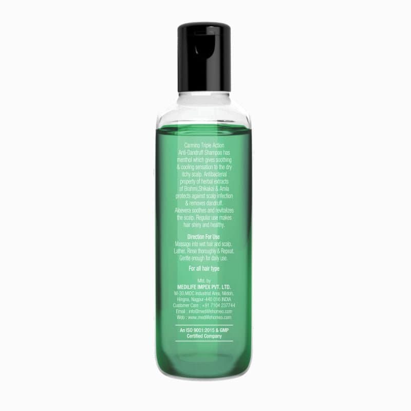 Herbal Carmino Triple Action Anti Dandruff Shampoo 3