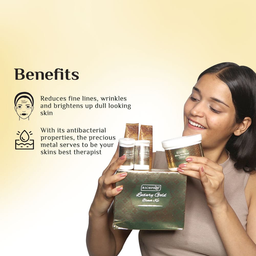 Richfeel Luxury Gold Bleach Kit 320 g 3