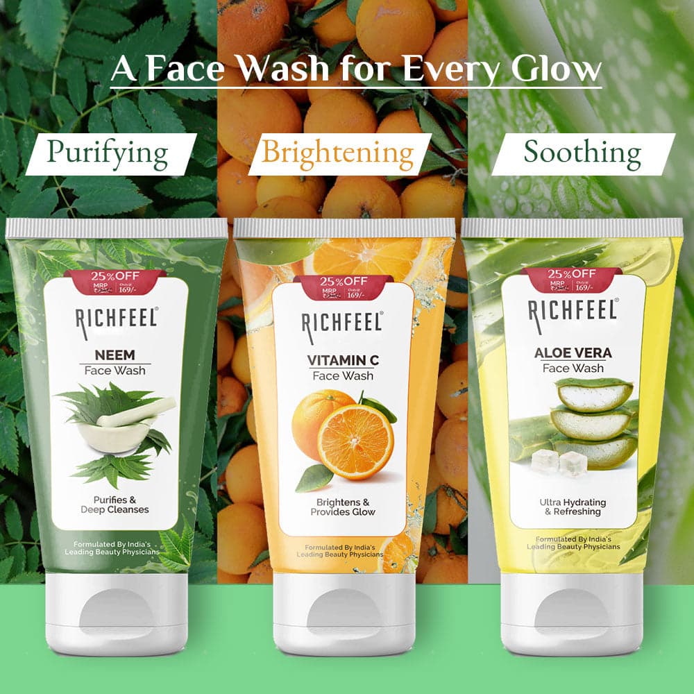 Richfeel Neem Face Wash 100g 9