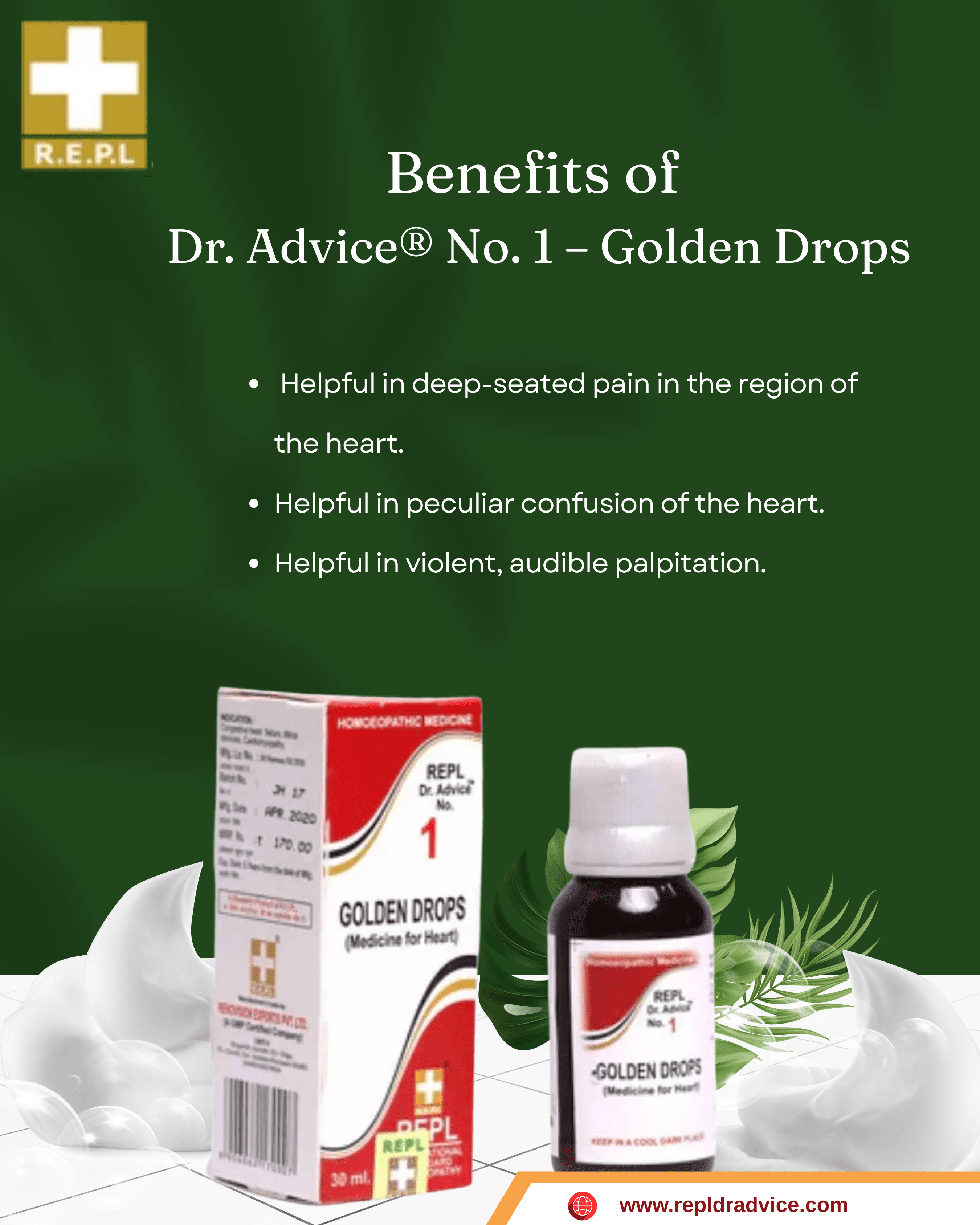 Dr. Advice No. 1 – Golden Drops (Heart Wellness Drops)
