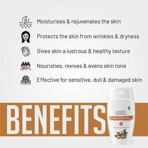 MOISTURIZING LOTION WITH ALOEVERA & ALMOND OIL 100 ML 4