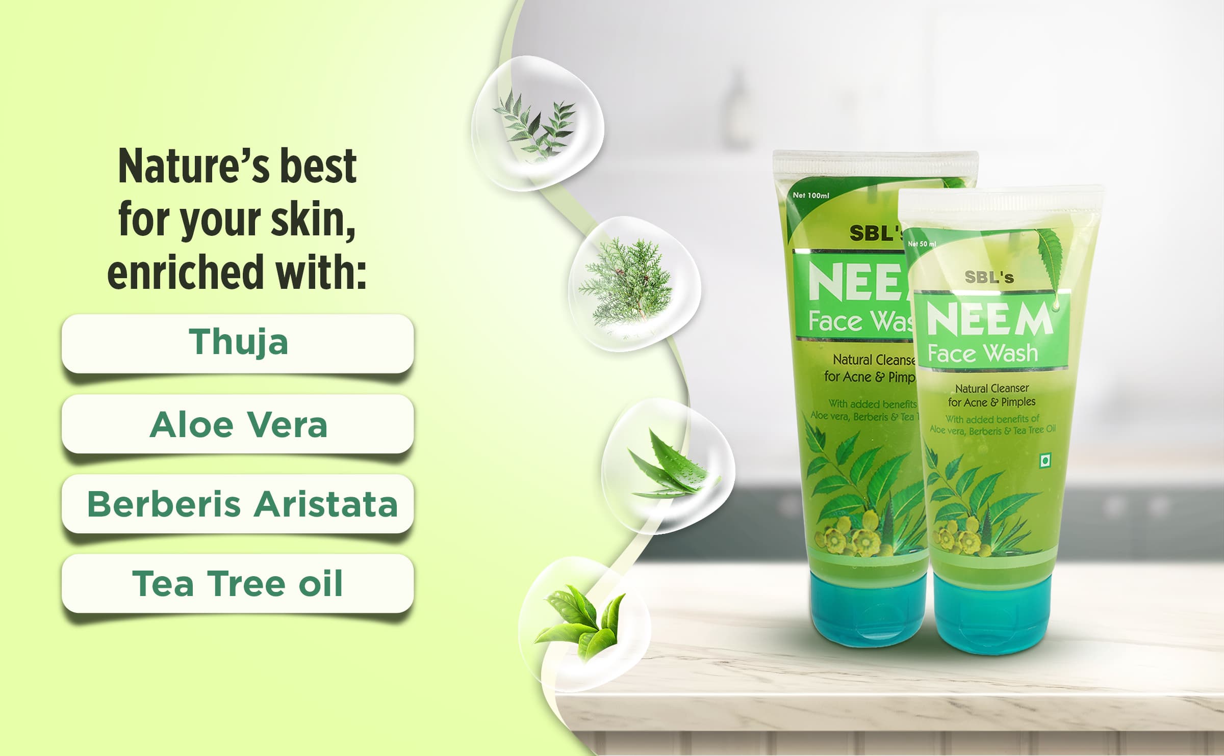 SBL Neem Face Wash 4