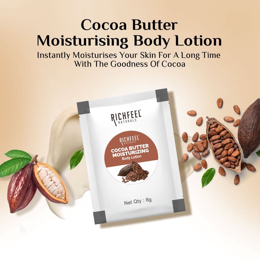 Richfeel Cocoa Butter Moisturizing Body Lotion 6Ml 2