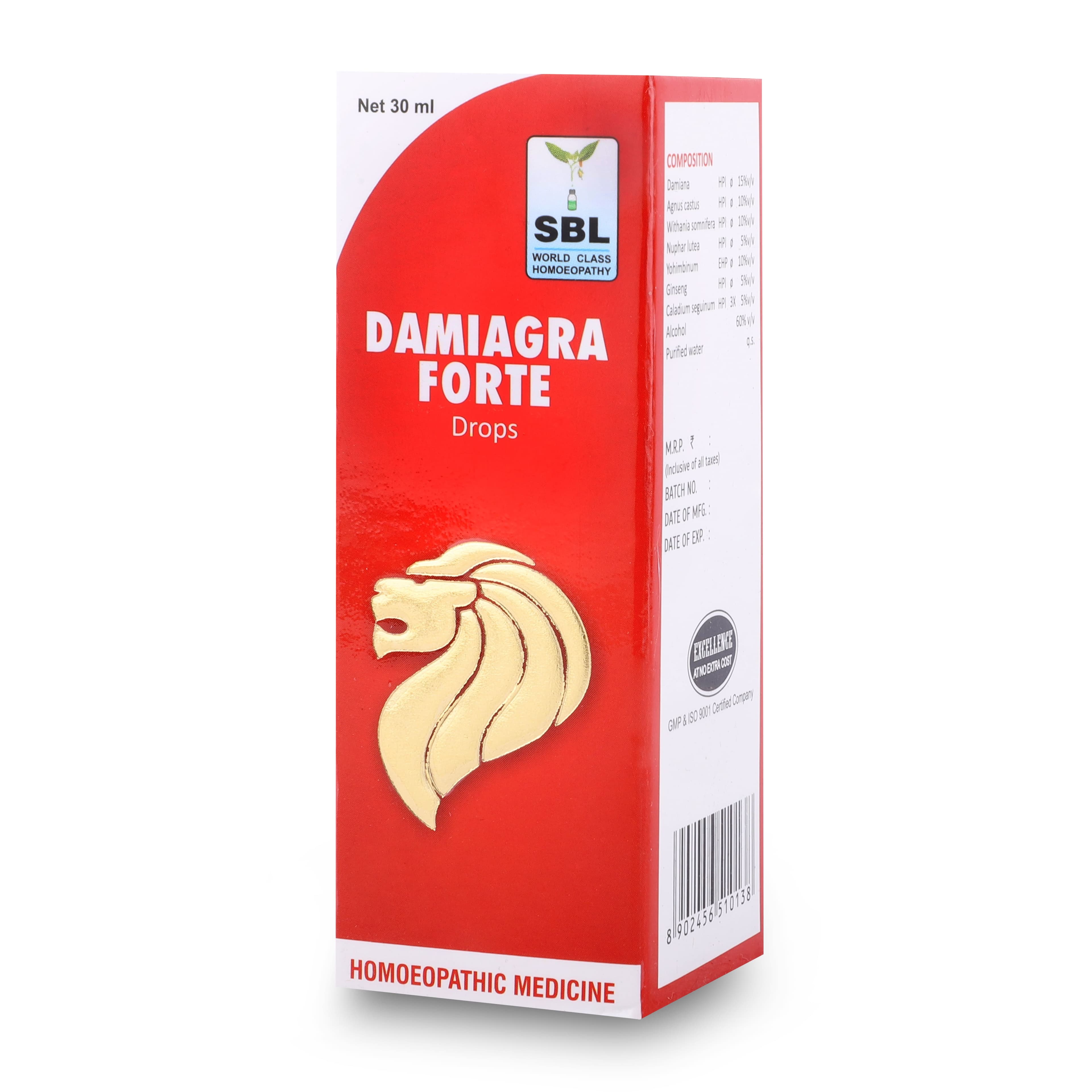Damiagra Forte Drops 8