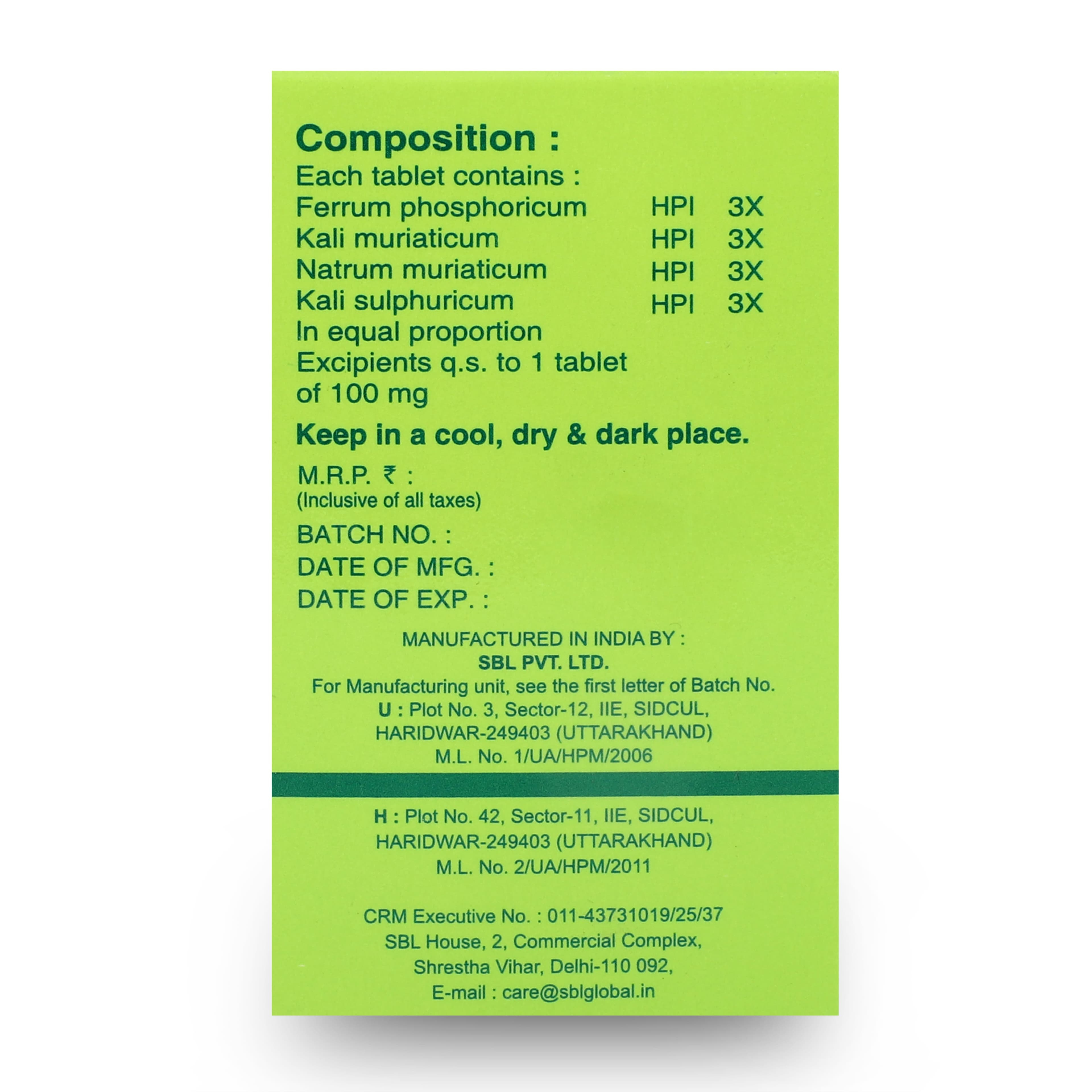 Bio Combination No 5 10