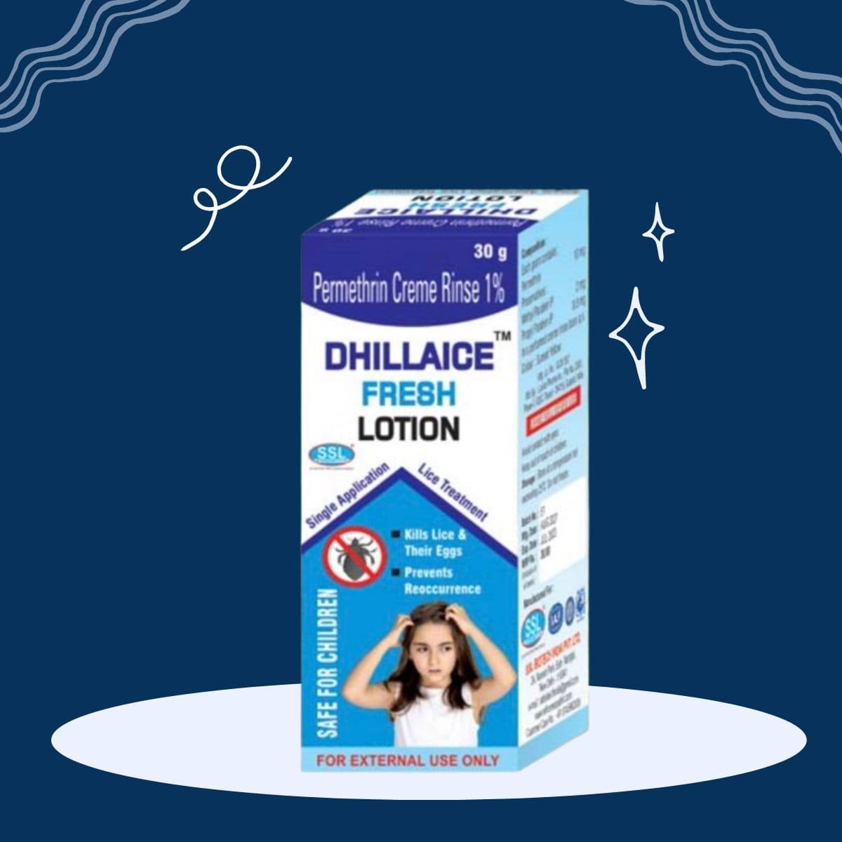 DHILLAICE FRESH LOTION 30GM SSL BIOTECH