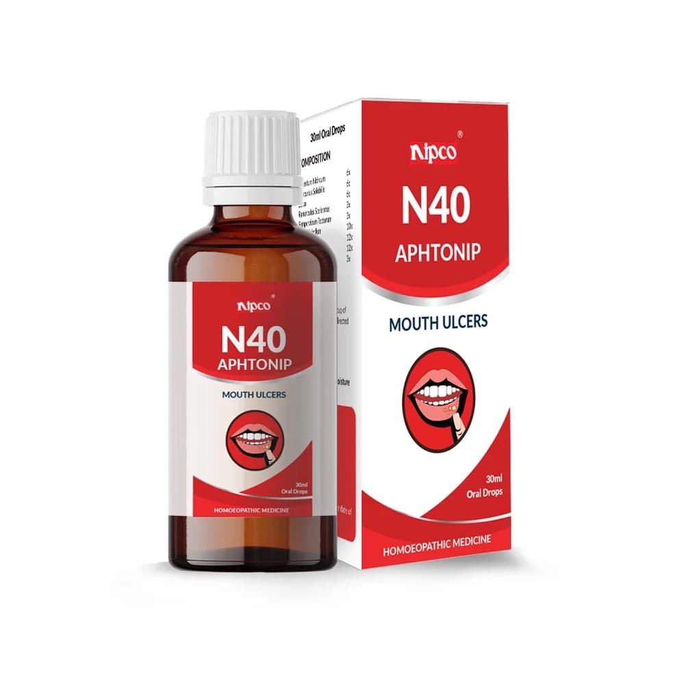 N40 (Aphtonip) – Mouth Ulcers drops 2