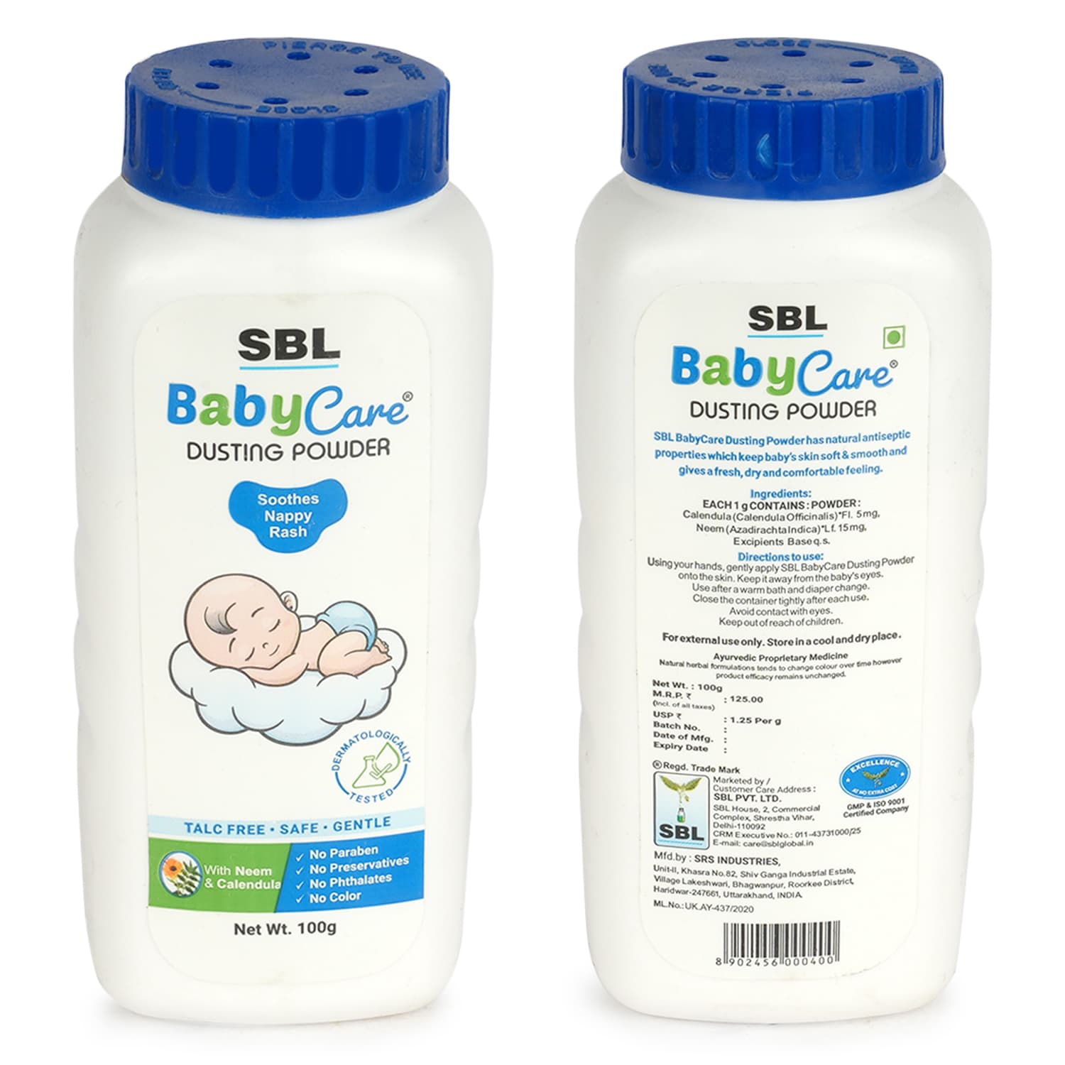 SBL Baby Care Dusting Powder 2