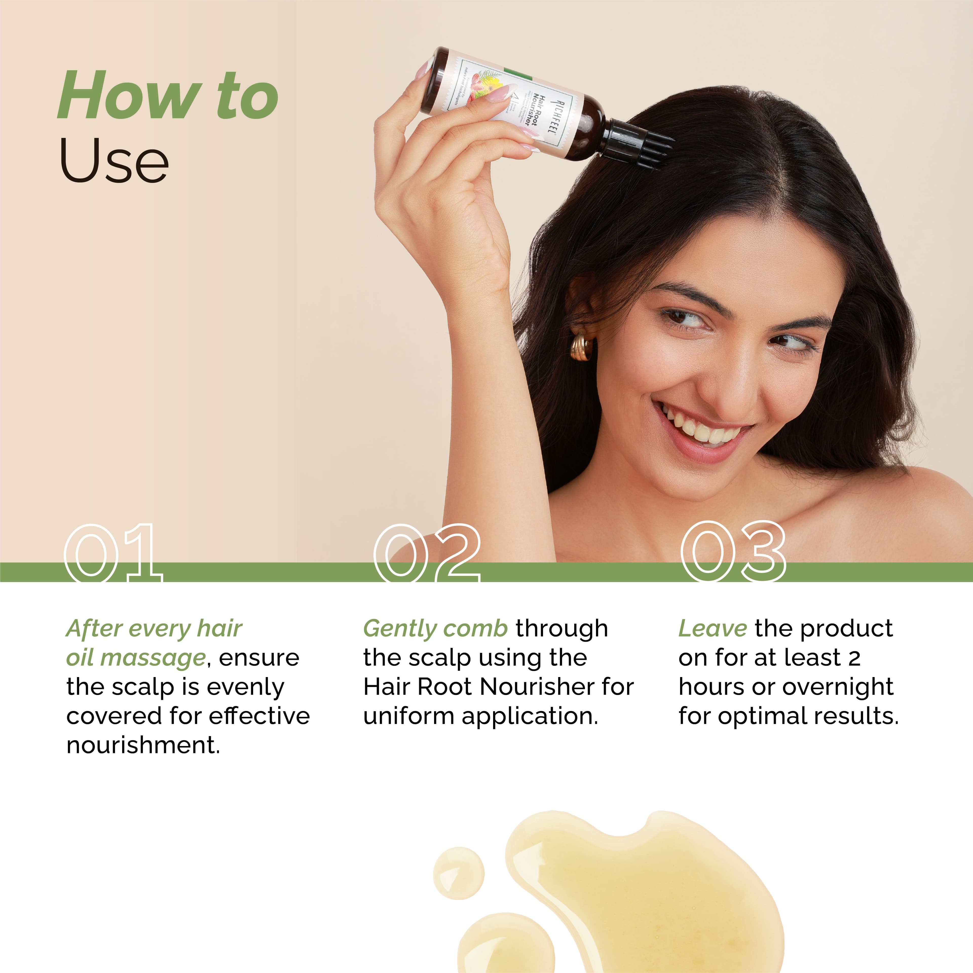 Richfeel Hair Root Nourisher / Tonic 80 ml 7