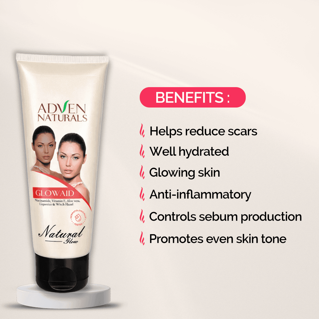 Adven Naturals GLOW AID CREAM 100 GM 7