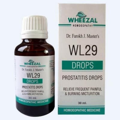 Wheezal Wl 29 Prostatitis Drops 30ML 2