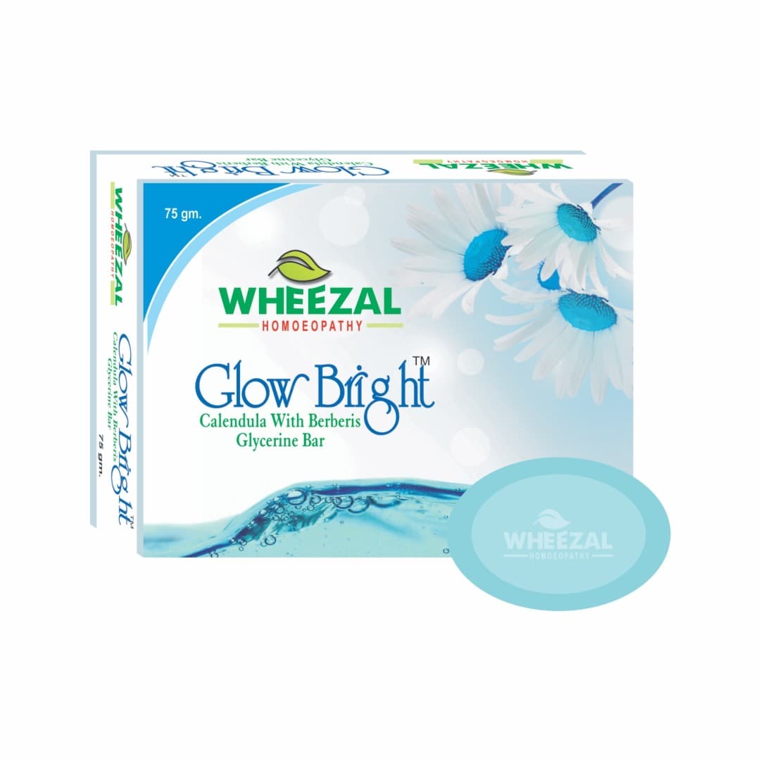 Wheezal Glow Bright Calendula With Berberis Glycerine Bar (75g) 2