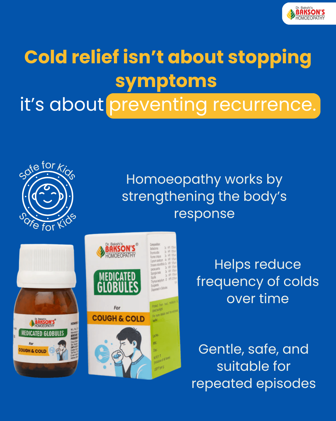 MEDICATED GLOBULES FOR COUGH AND COLD 20 GM 4