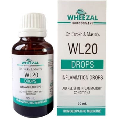 Wheezal Wl 20 Inflammation Drops 30ML 2