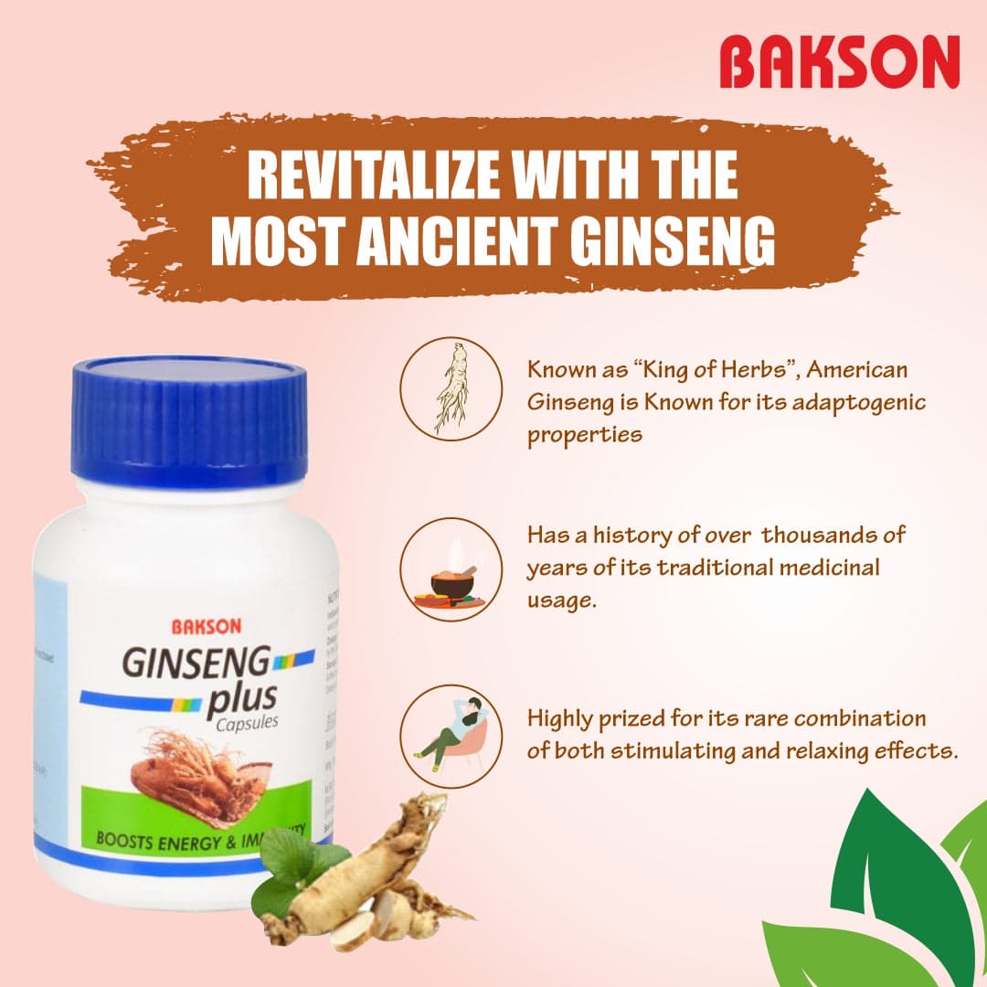 BAKSON GINSENG PLUS CAPSULES 9