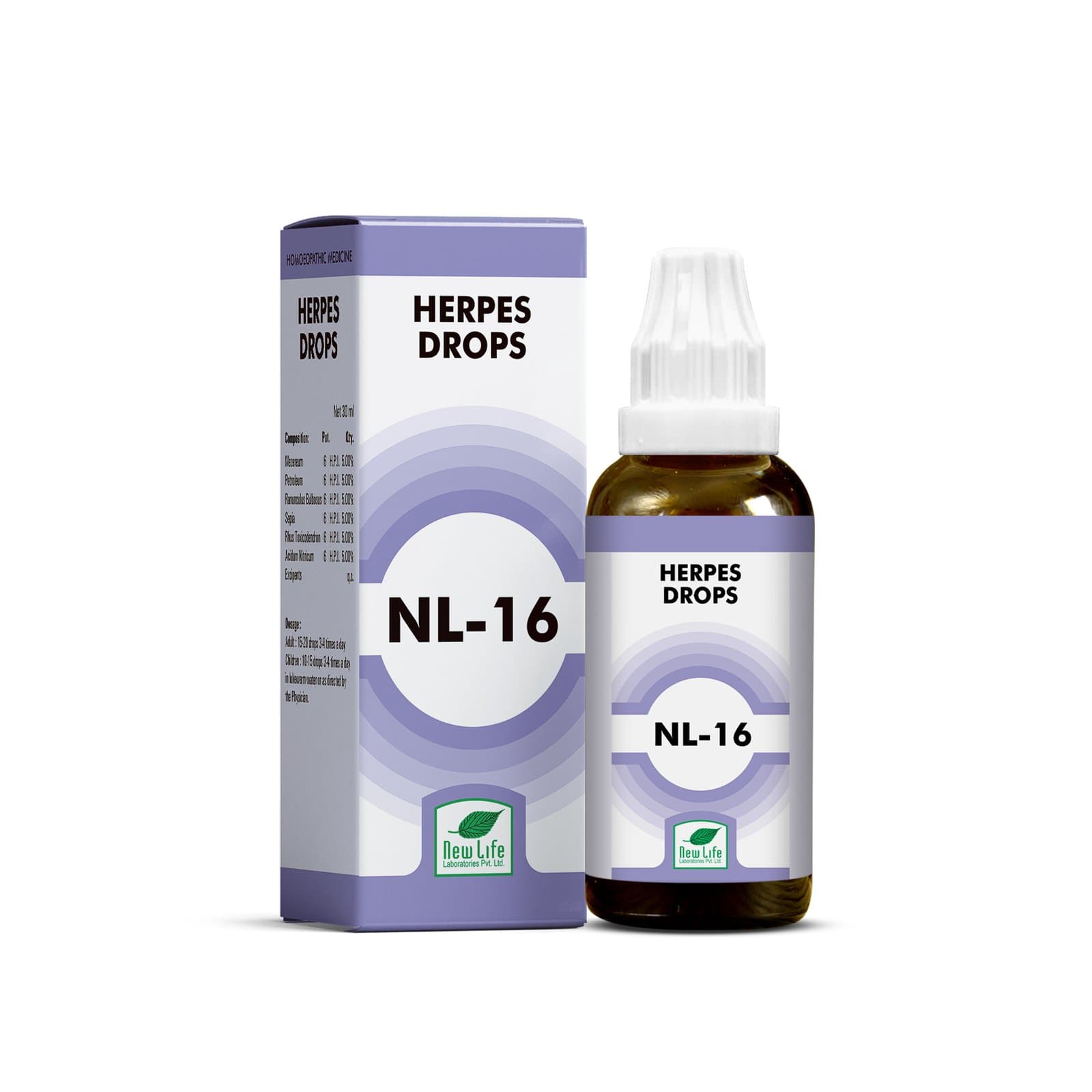 New Life NL 16 (Herpes Drops) 2
