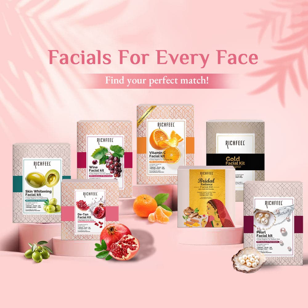 Richfeel De Tan Facial Kit 250g 7