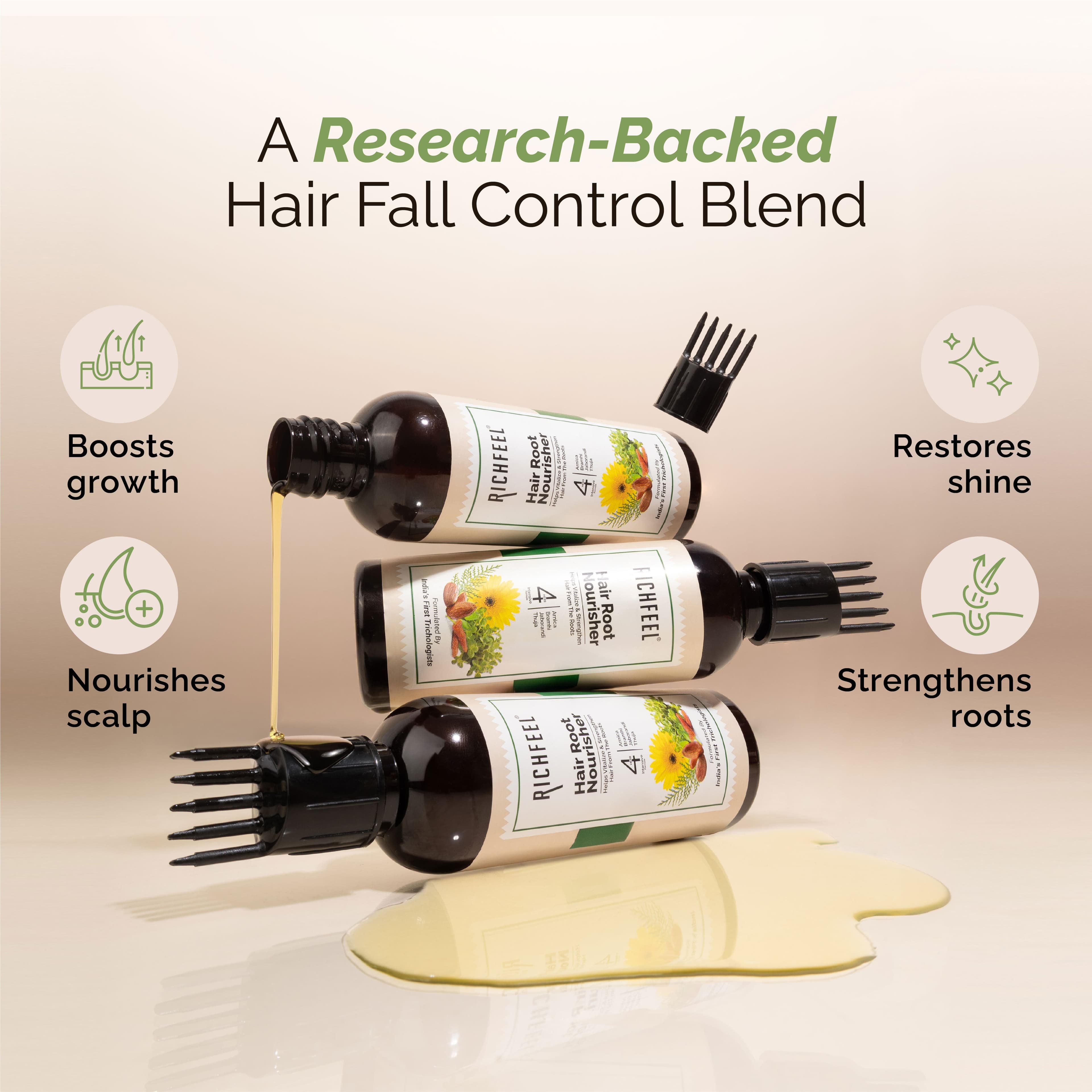 Richfeel Hair Root Nourisher / Tonic 80 ml 5