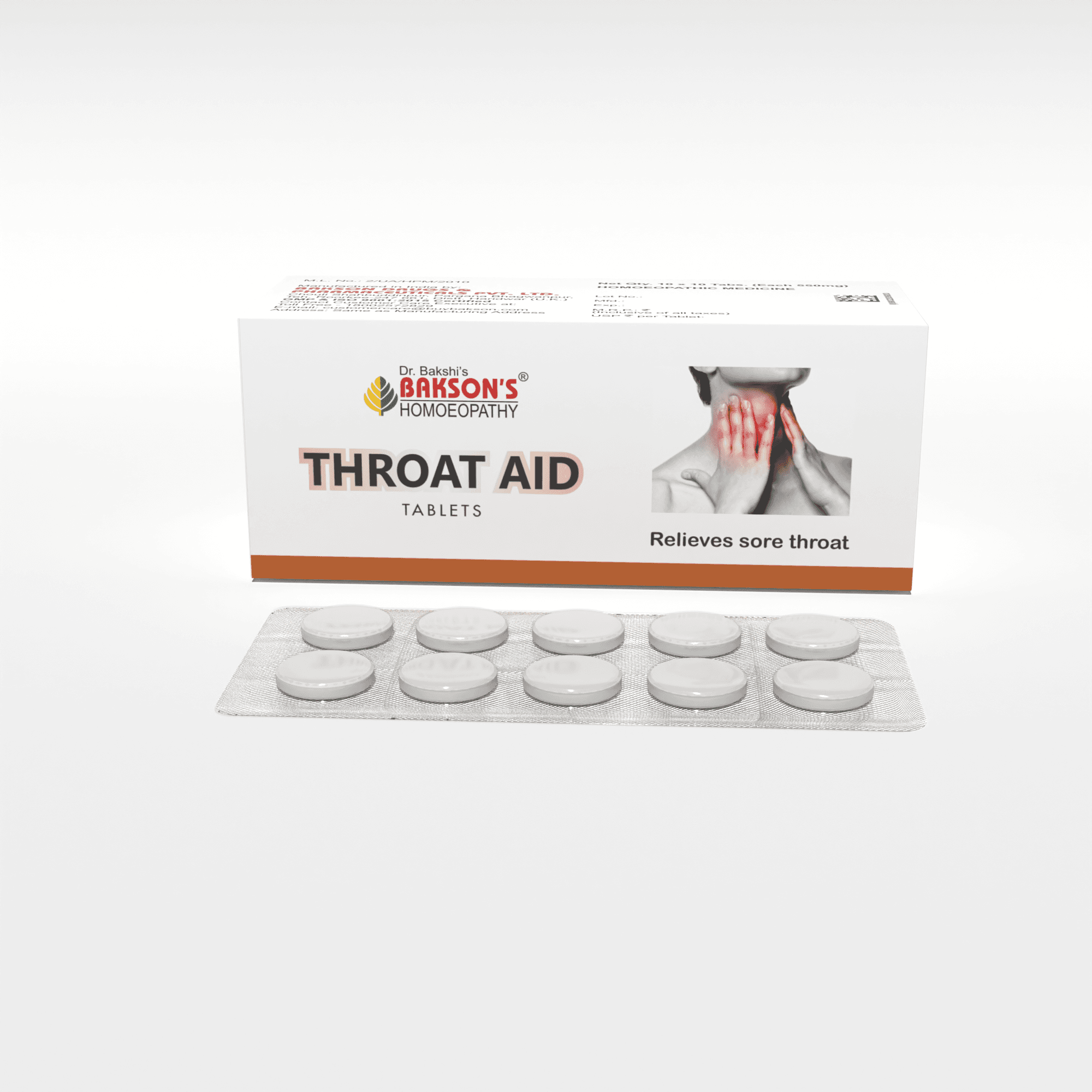 THROAT AID TABLETS STRIPS 2