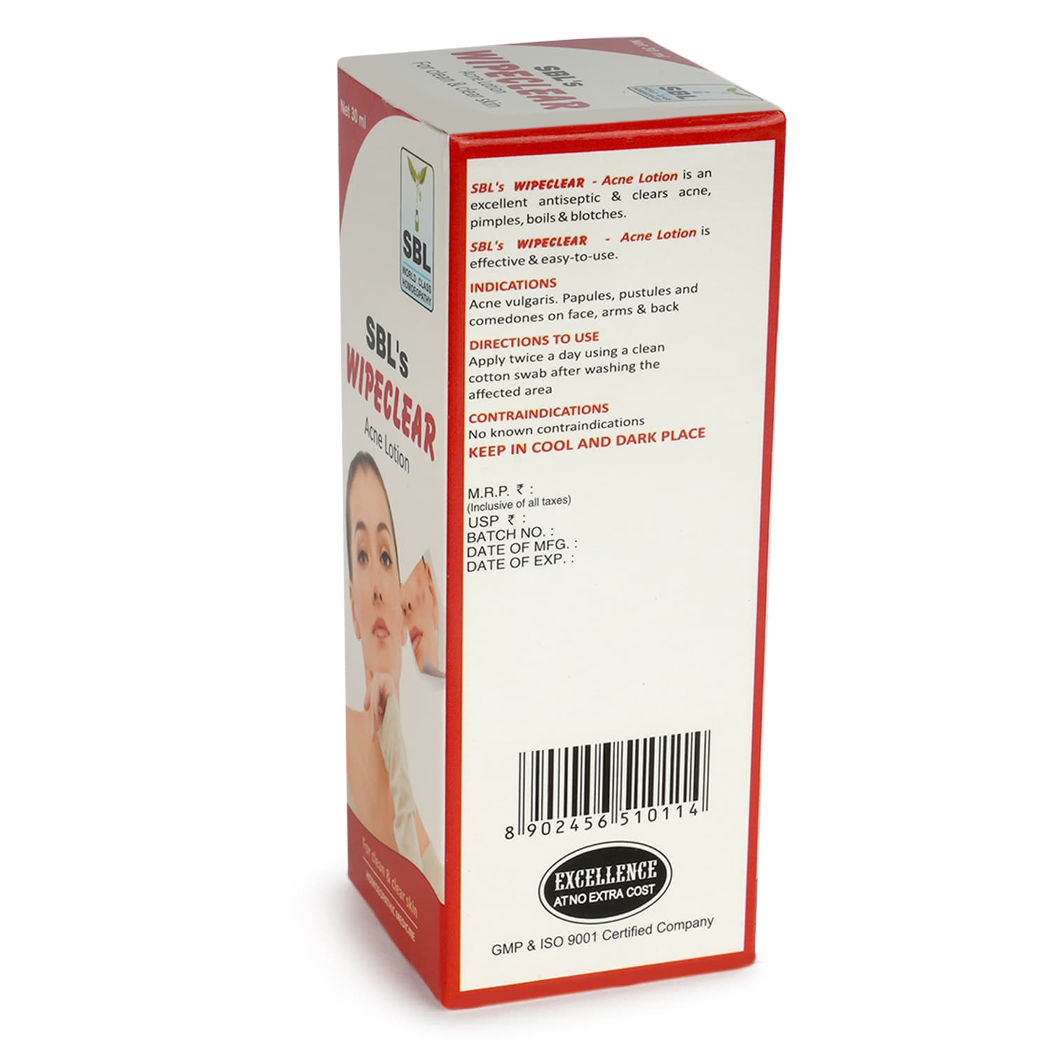 Wipe Clear Acne Lotion 4