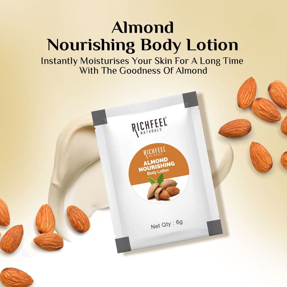 Richfeel Almond Nourishing Body Lotion 6Ml 2