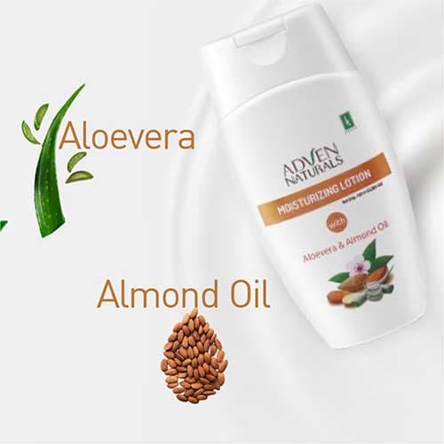 MOISTURIZING LOTION WITH ALOEVERA & ALMOND OIL 100 ML 3