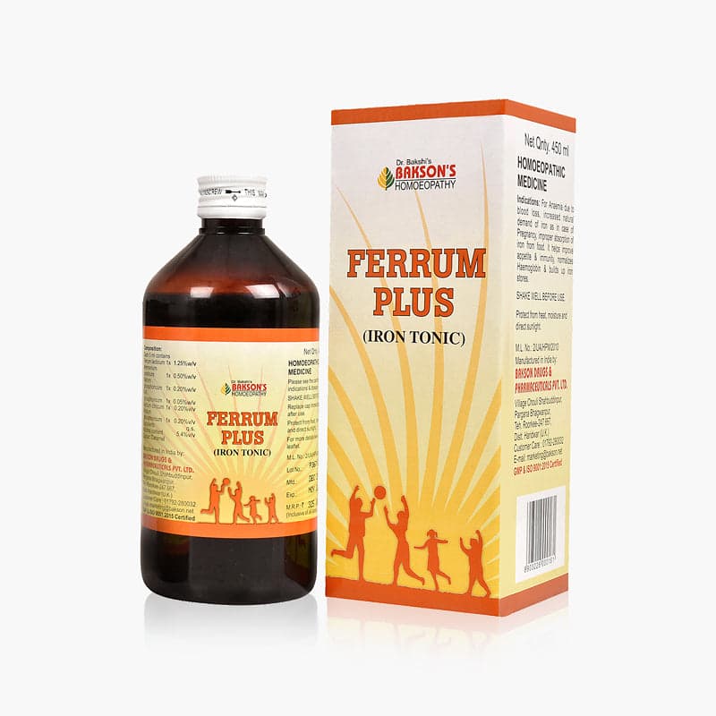 FERRUM PLUS SYRUPS (IRON TONIC) 6