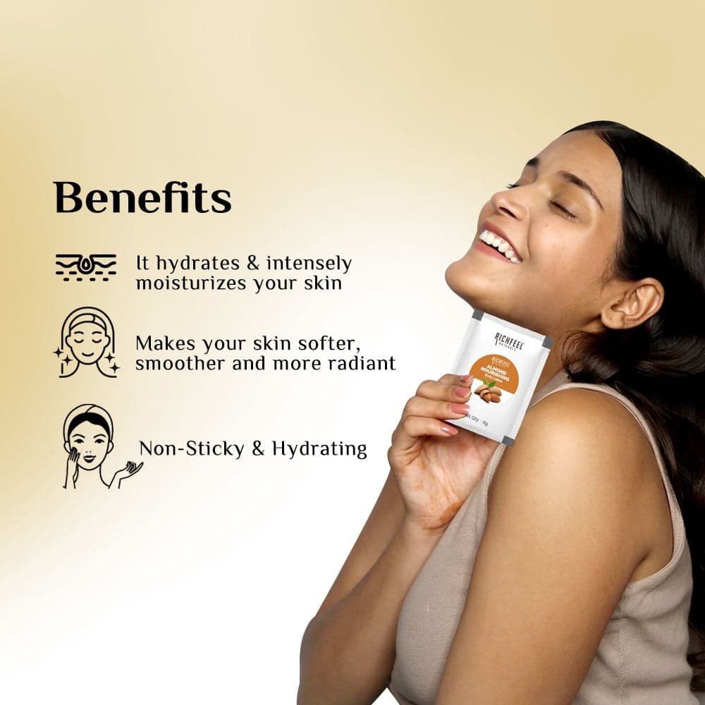 Richfeel Almond Nourishing Body Lotion 6Ml 3