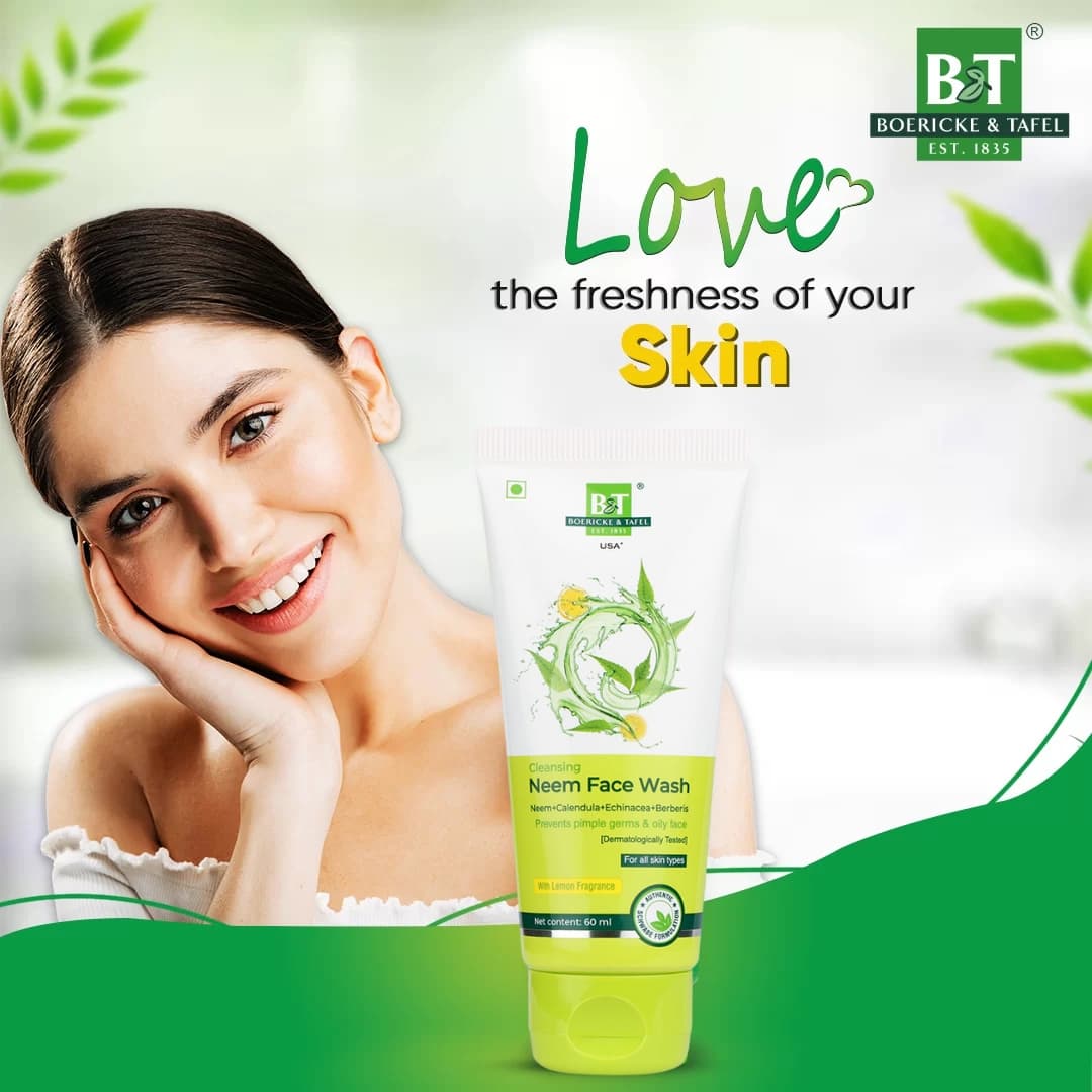 B&T Cleansing Neem Face Wash 3