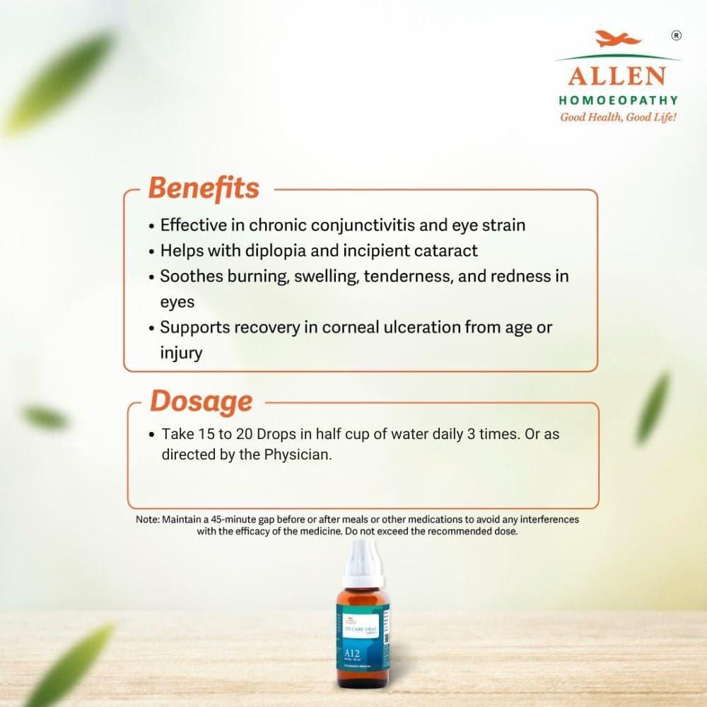 A12 Eye Care Oral Drops 5