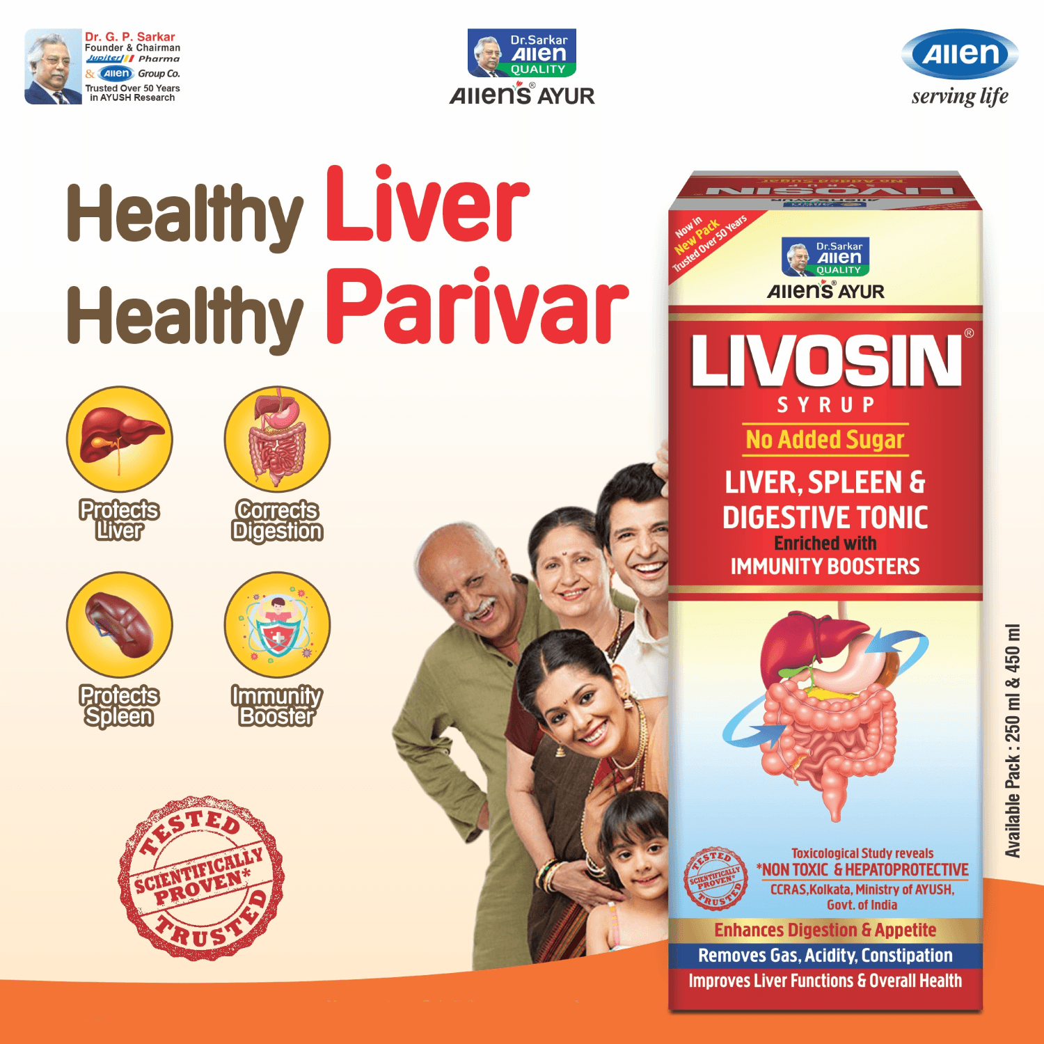 Livosin Syrup 8