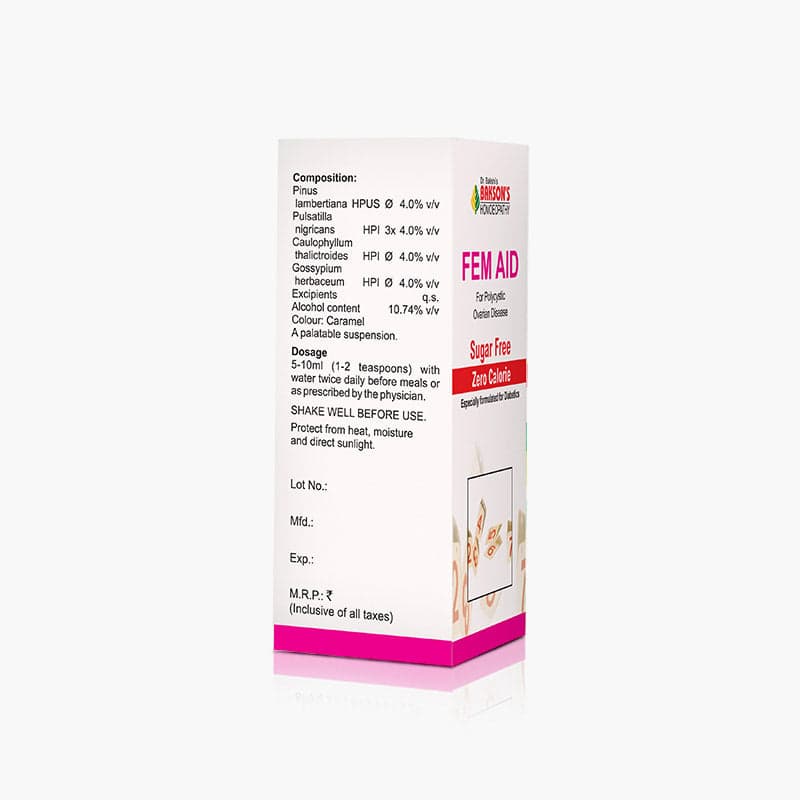 FEM AID SUGAR FREE 115 ML 3