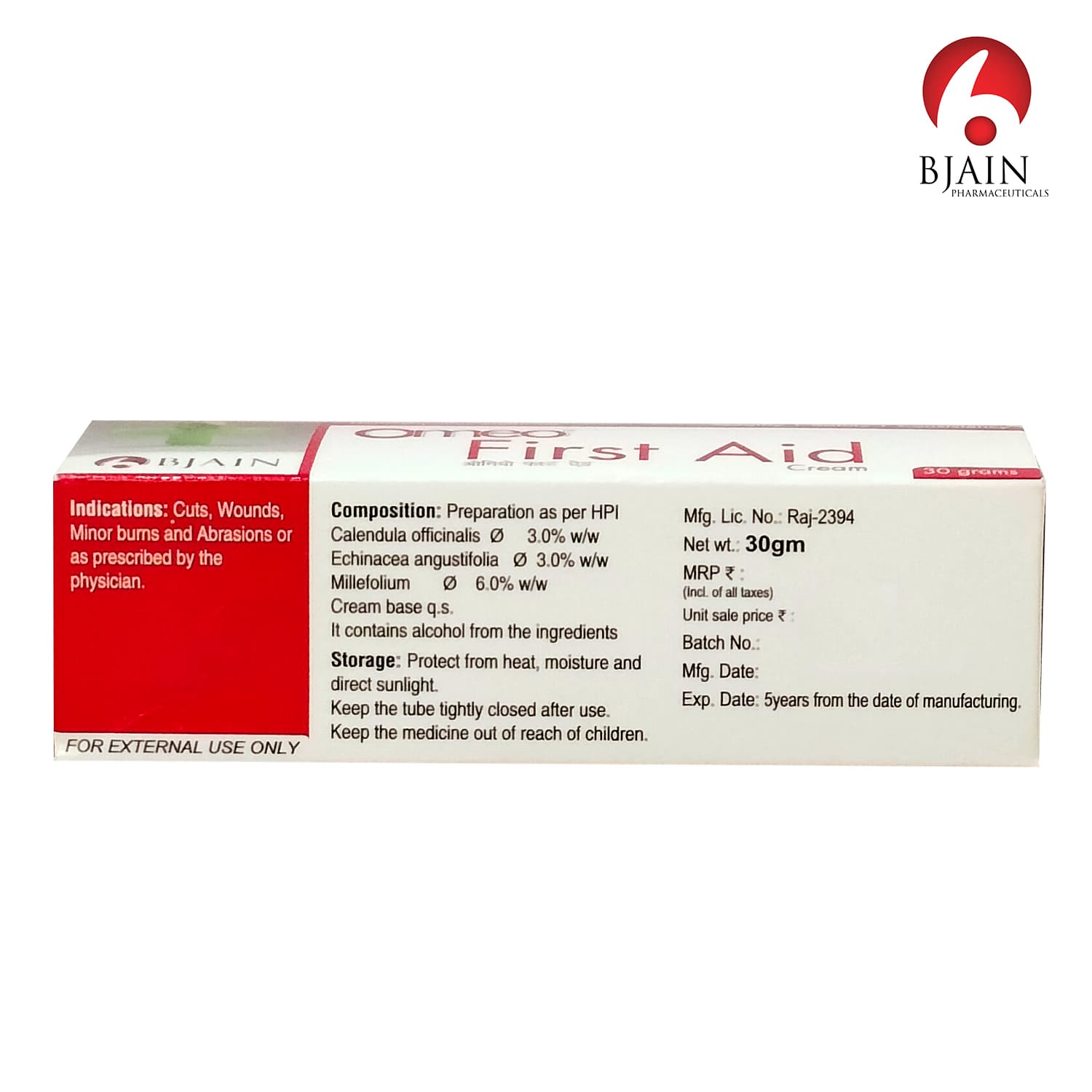 BJain Omeo First Aid Cream 2