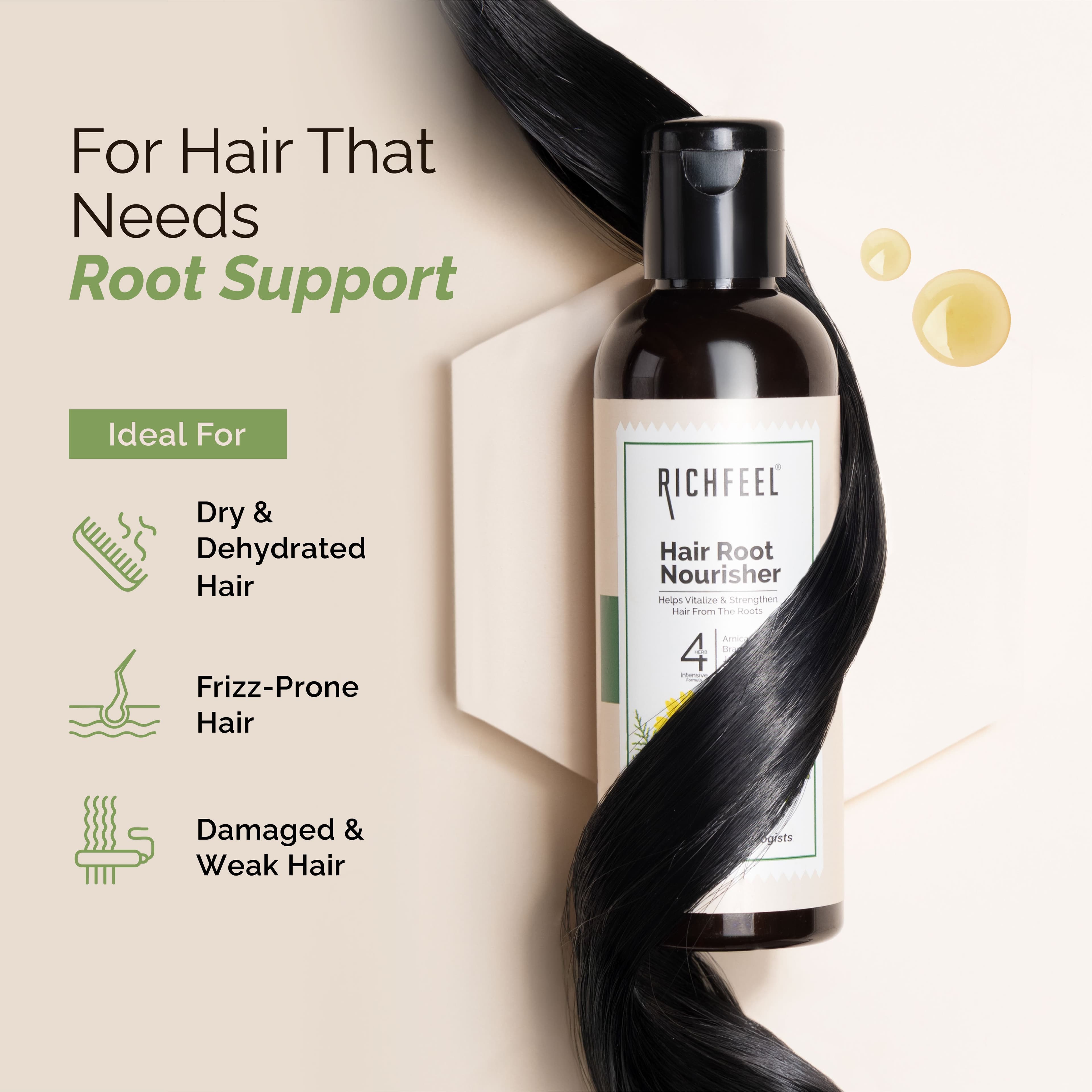 Richfeel Hair Root Nourisher / Tonic 80 ml 6