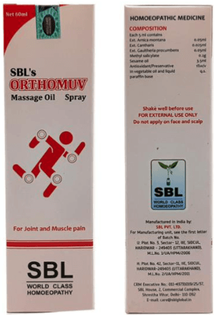 Orthomuv Massage Oil Spray 2