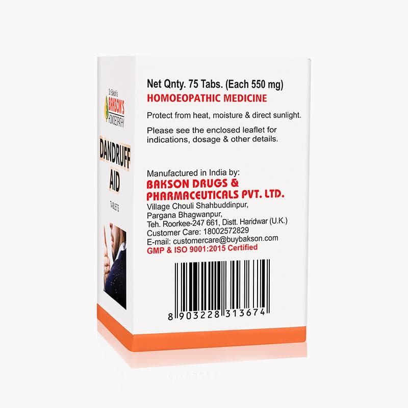DANDRUFF AID TABLETS 2
