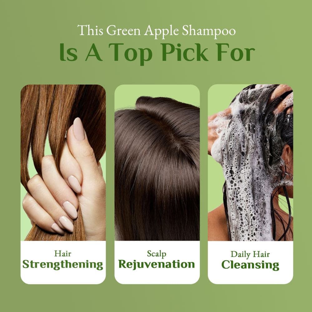Richfeel Green Apple Shampoo 500 ml 5