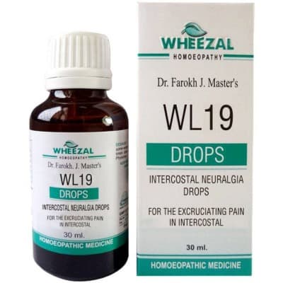 Wheezal Wl 19 Intercostal Neuralgia Drops 30ML 2