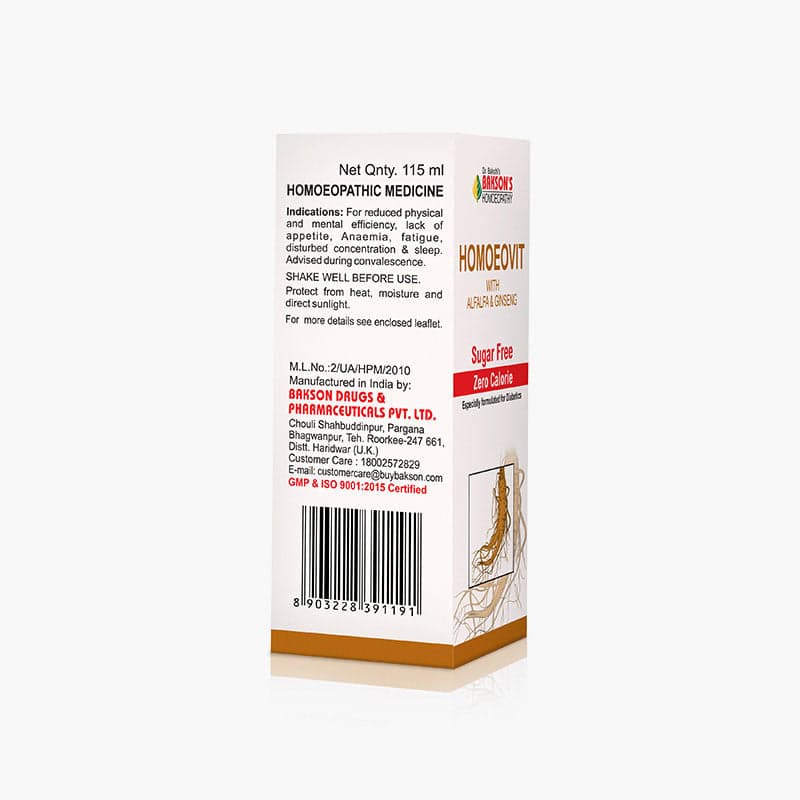 HOMOEOVIT (SUGAR FREE) 3