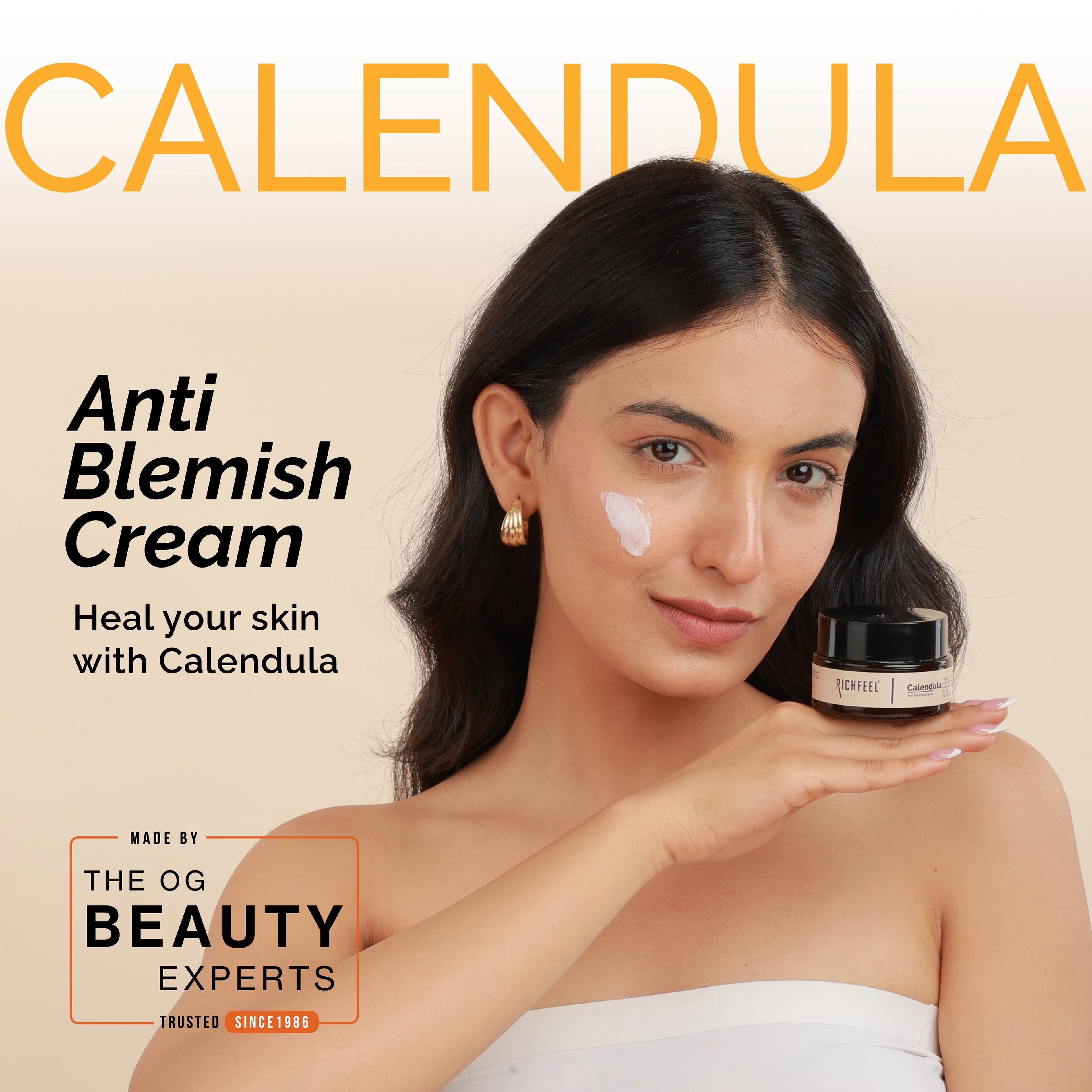 Richfeel Calendula Anti Blemish Cream 50 g 3