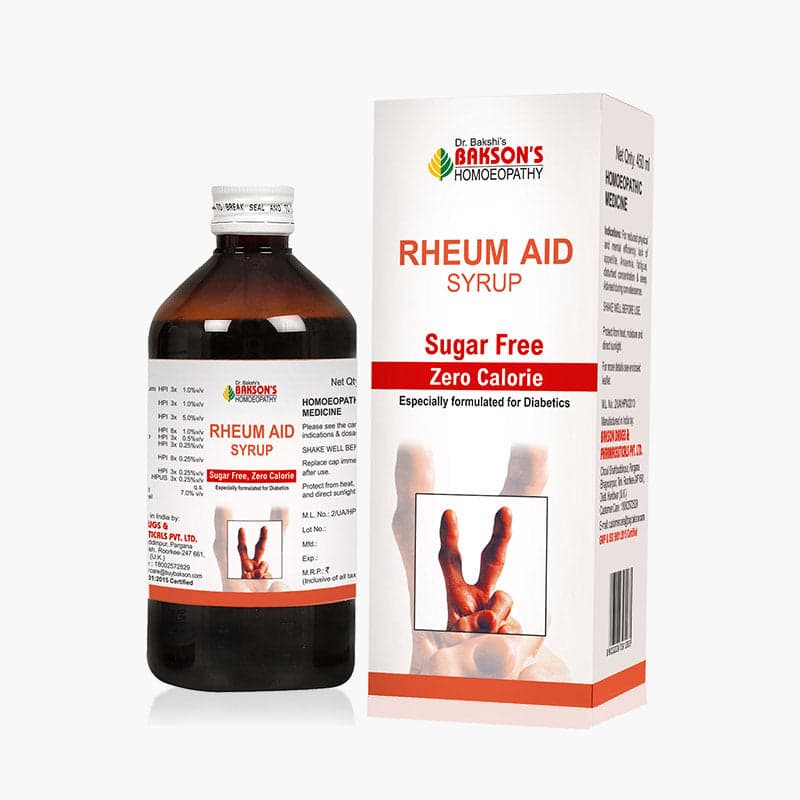 RHEUM AID SYRUP (SUGAR FREE) 5