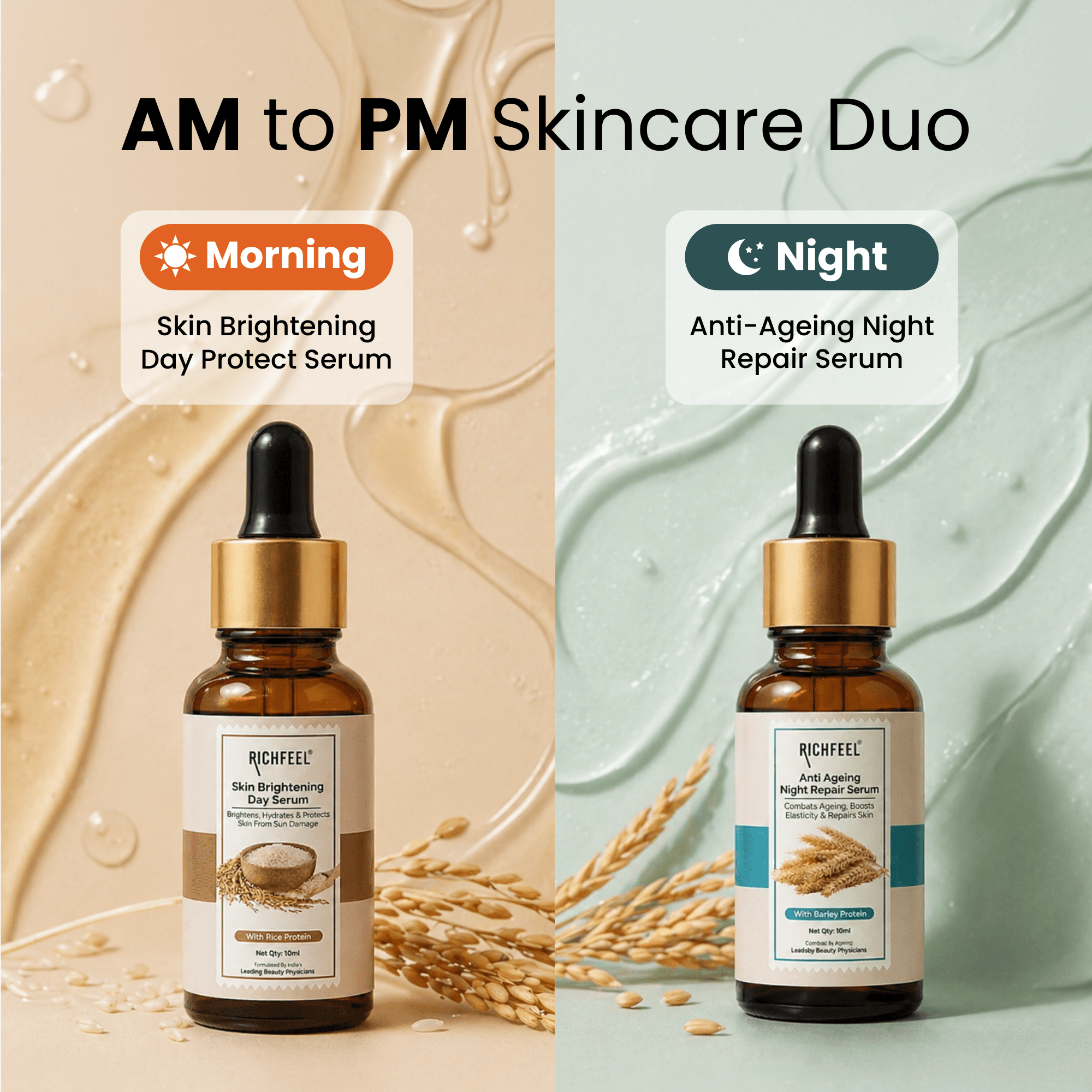 Richfeel Anti Ageing Night Repair Serum 10 Ml 8